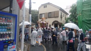 天祖神社祭り御神輿