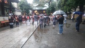 天祖神社祭り式典